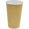 Kaffekopper Natur Line Ripple Wall pap 45cl - 500 stk