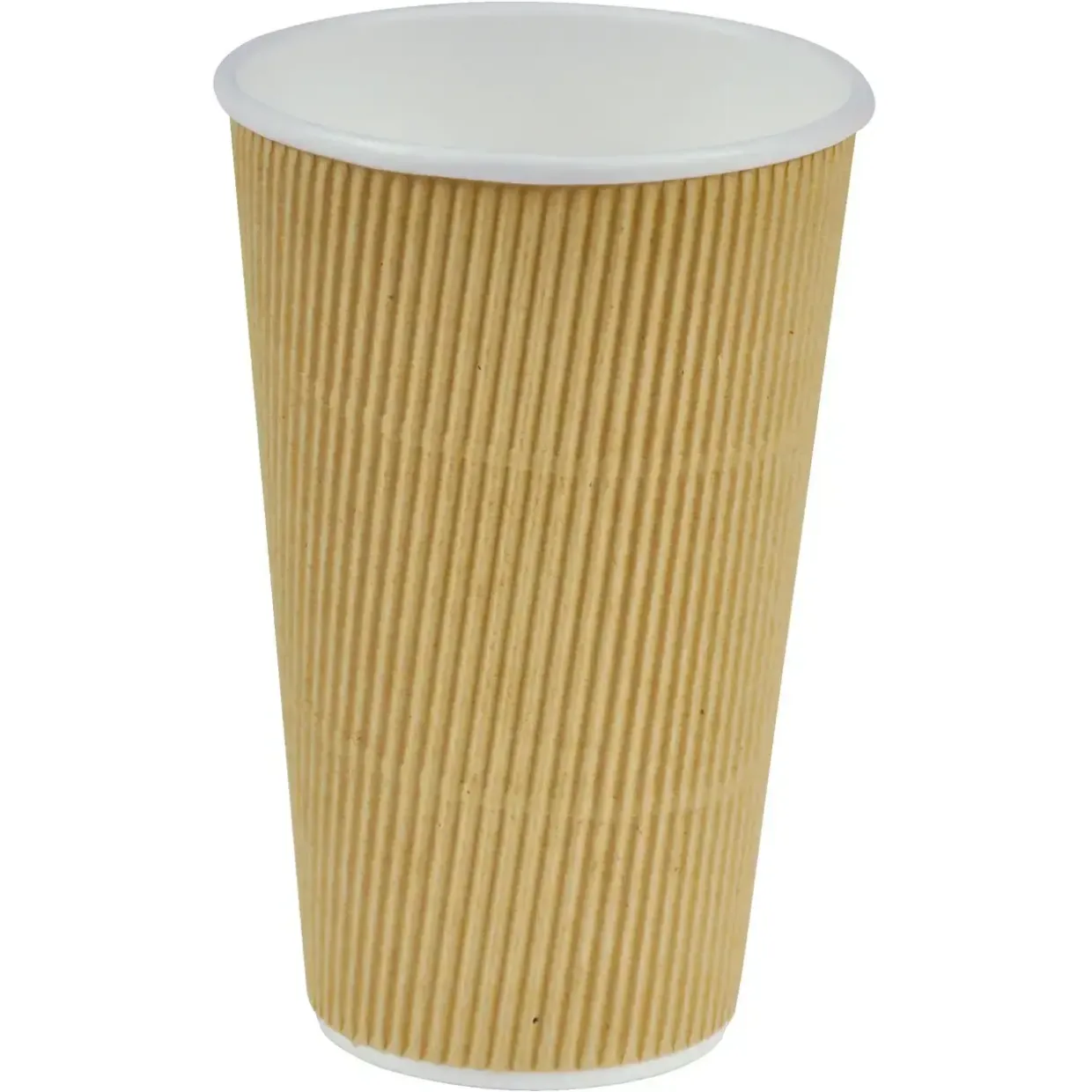 Kaffekopper Natur Line Ripple Wall pap 45cl - 500 stk