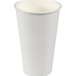 Kaffekopper Premium ABENA Gastro 13,6cm Ø9cm 48 cl hvid PE/pap 16 oz - 1000 stk