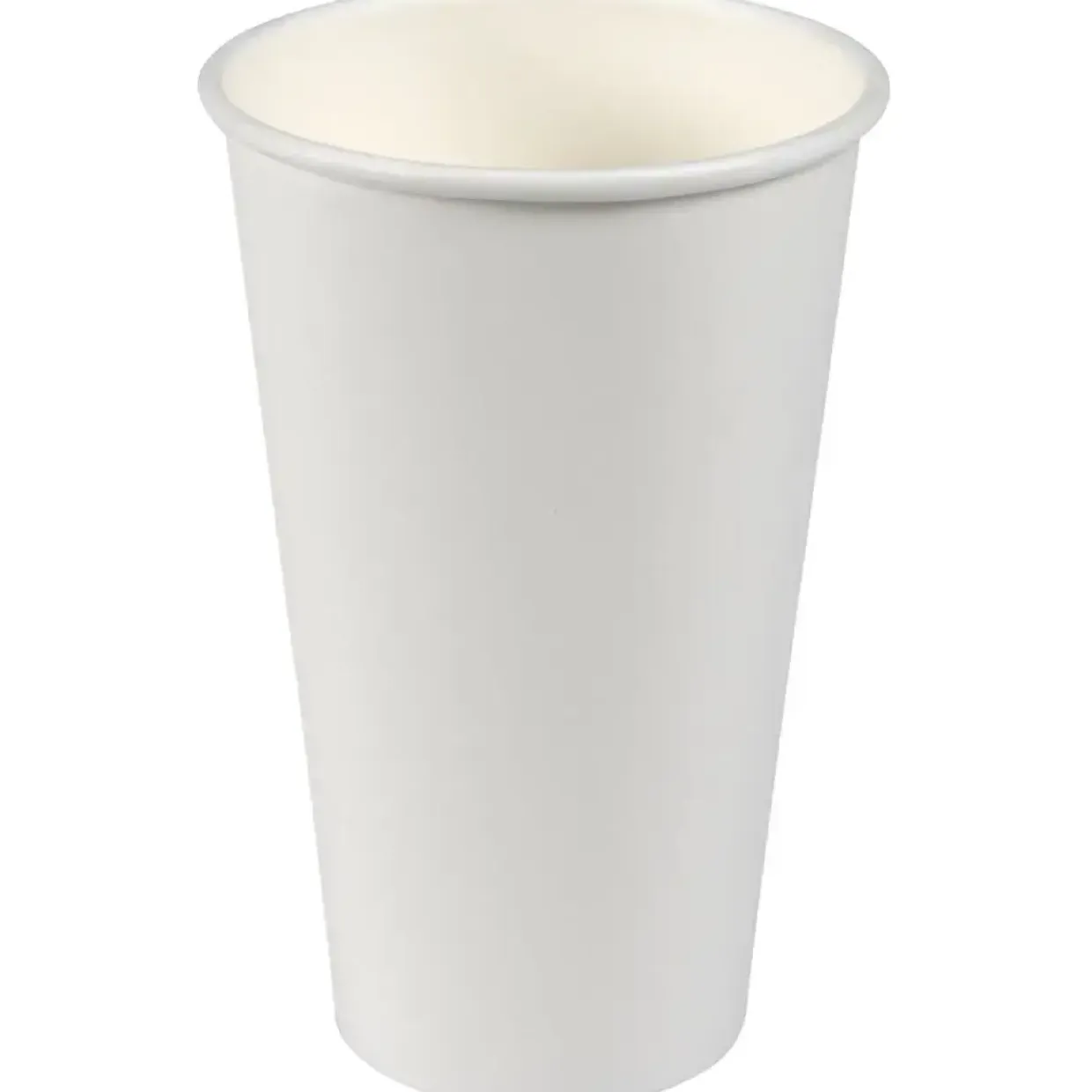 Kaffekopper Premium ABENA Gastro 13,6cm Ø9cm 48 cl hvid PE/pap 16 oz - 1000 stk