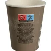 Kaffekopper The Swan ABENA Gastro 9,1cm Ø8cm 24 cl grå pap PE 8 oz - 1000 stk