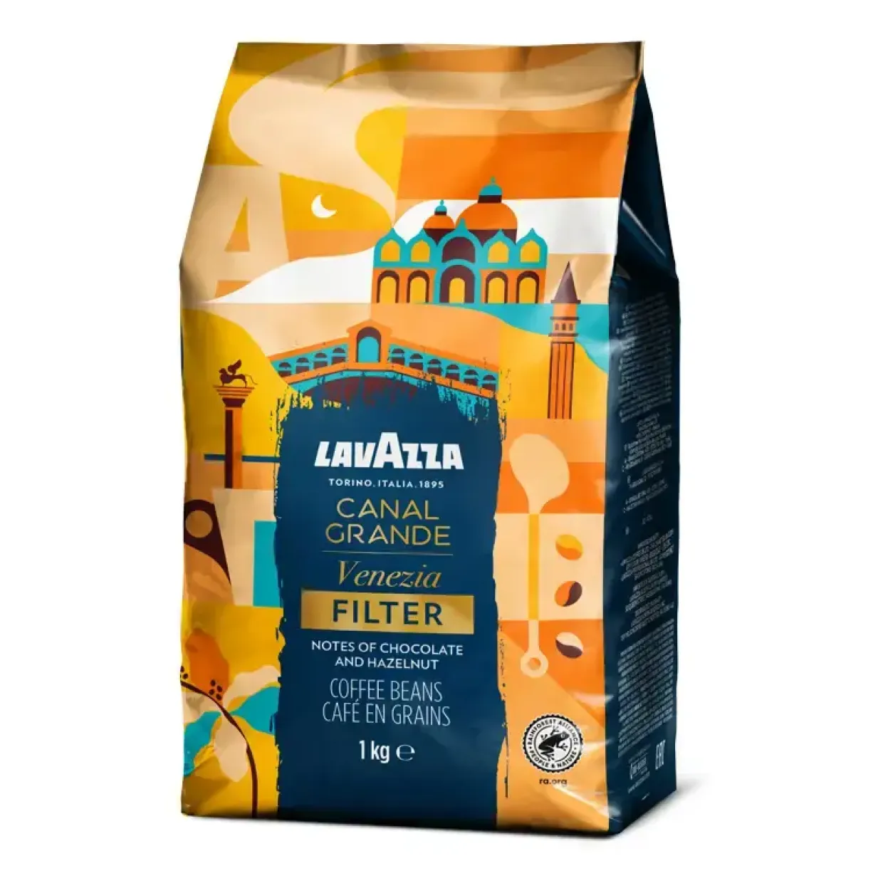 Kaffe Lavazza Gold Selection hele bønner 1kg/ps - 6 stk