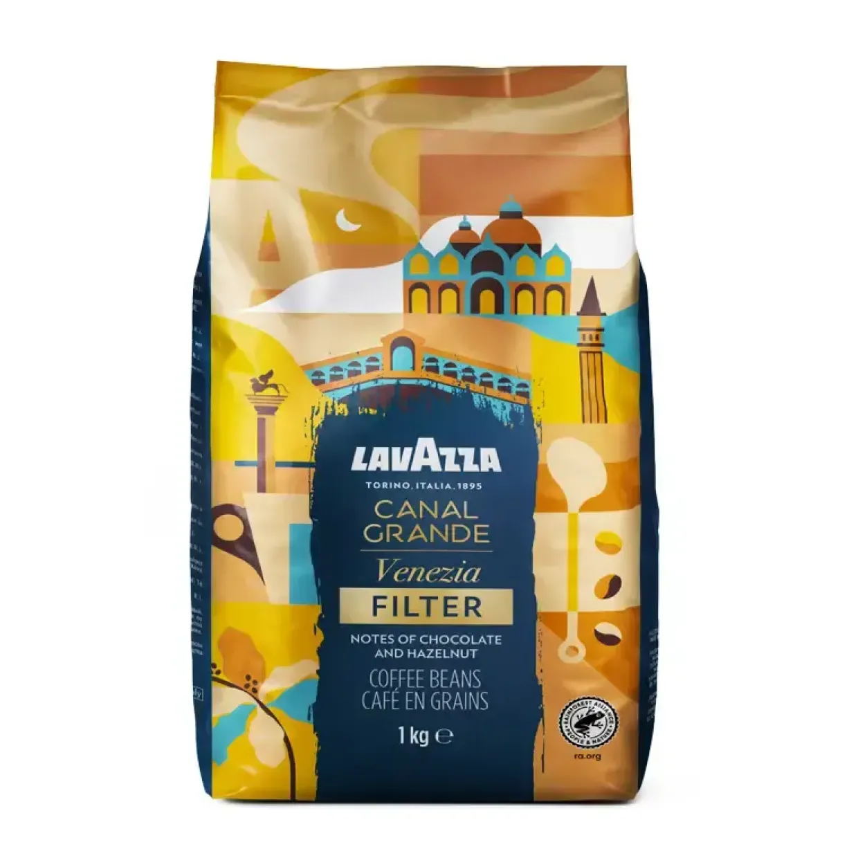 Kaffe Lavazza Gold Selection hele bønner 1kg/ps - 6 stk