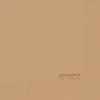 Kaffeserviet, Duni Ecoecho, 2-lags, 1/4 fold, 24x24cm, brun, nyfiber - 2400 stk