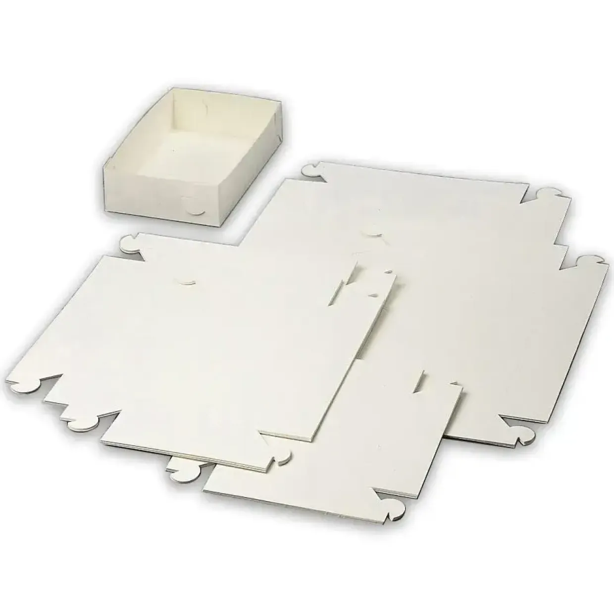 Kageæske nr. 3 230 x 230 x 50 mm - 250 stk
