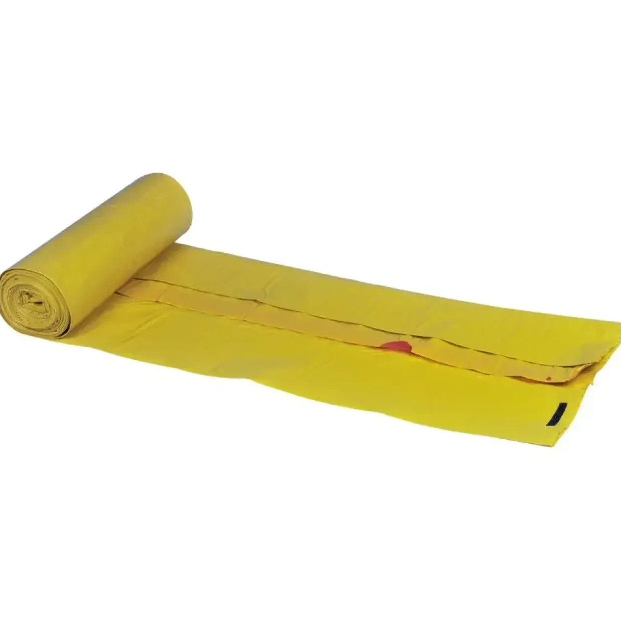 Kanalsæk, 100 l, gul, LDPE/genanvendt, 70x101cm - 10 ruller