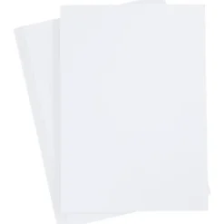 Karton, A4, 180 g, hvid, 25 ark/ 1 pk.