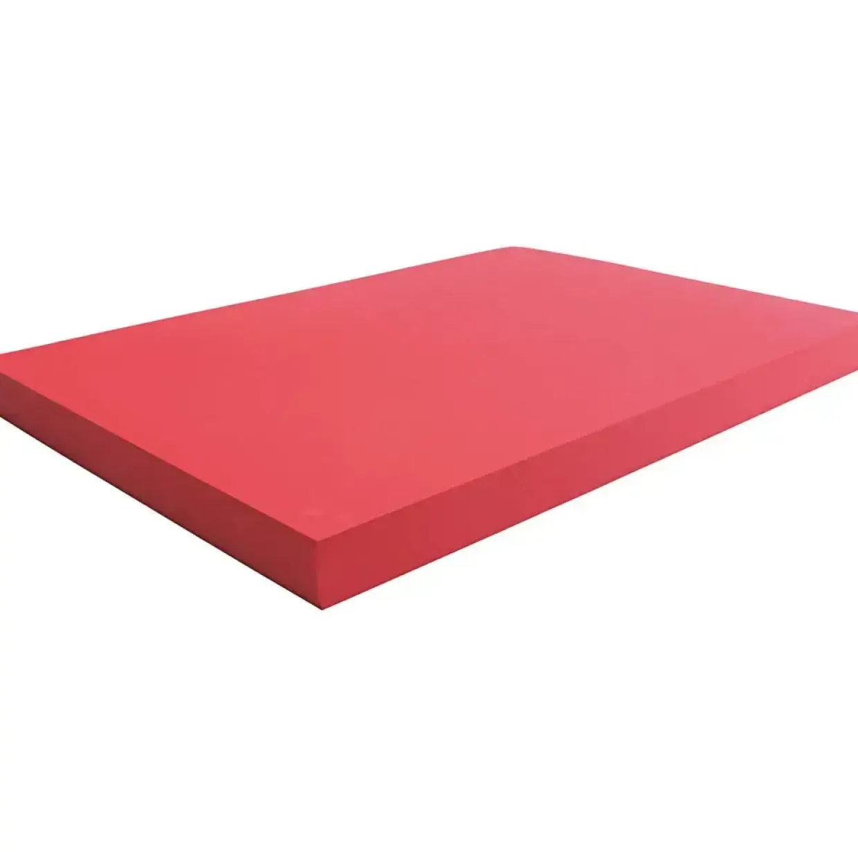 Karton, ark 50x70 cm, 270 g, rød, 10 ark/ 1 pk.