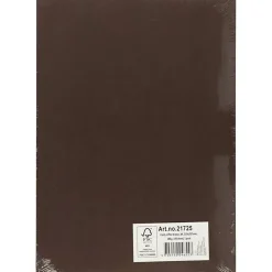 Karton, A4 210x297 mm, 180 g, kaffebrun, 100ark