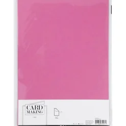 Karton, A4 210x297 mm, 220 g, pink, 10stk.