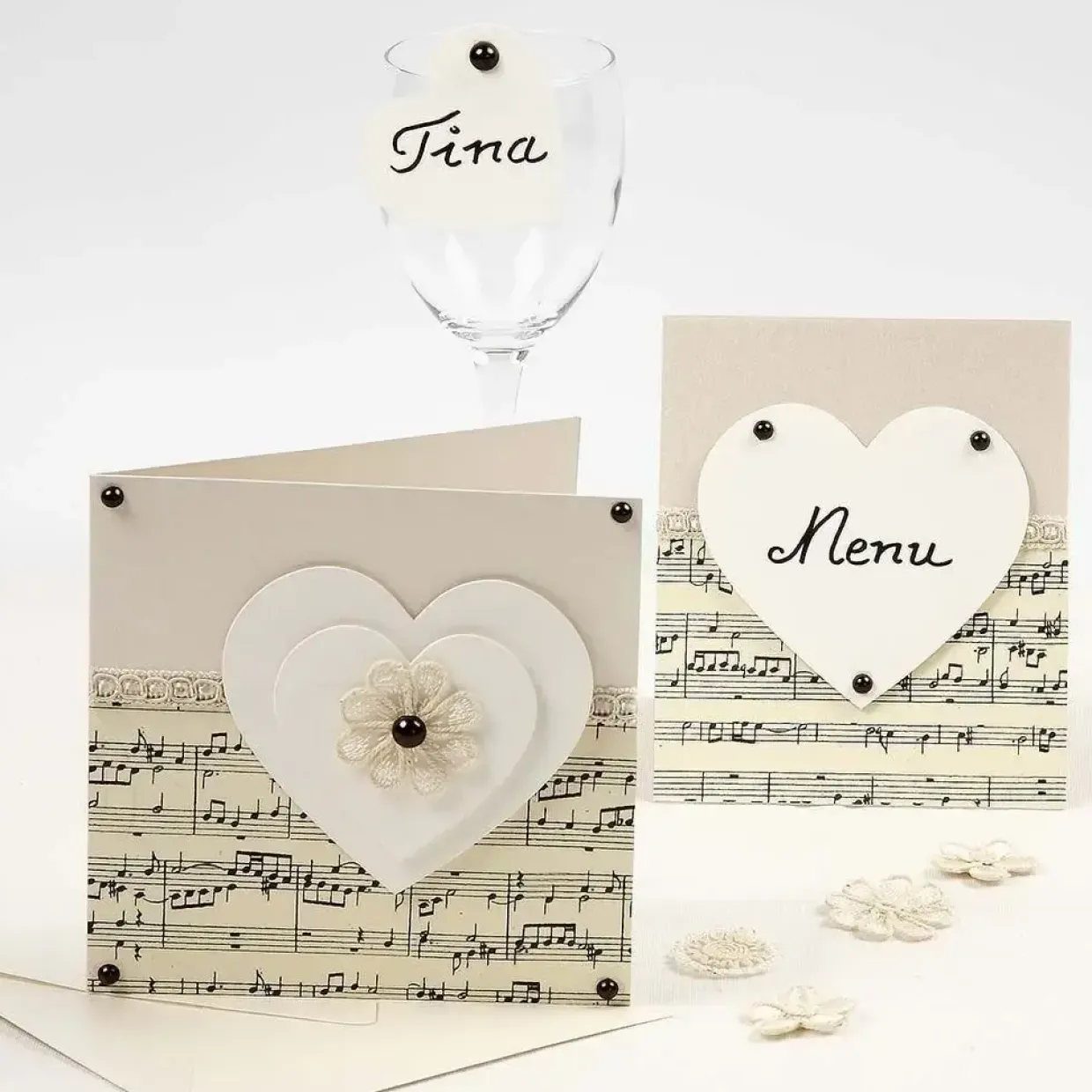 Karton med print A4 21 x 30 cm 180 gram noder | 10 ark
