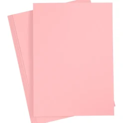 Karton, rosa, A4 210x297 mm, 220 g, 10stk.
