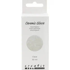 Keramikglasur, 984-1101 °C, transparent, klar, 60 ml/ 1 ds.