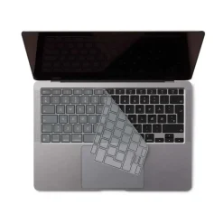 Keyboard Cover - Philbert MacBook Air 13" 2020 - Transparent/Sort - EU Layout