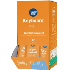 Kiilto Pro Tastatur Wipes - Engangsklude - 80 stk