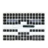 Kinesis Dvorak keycap sæt. 92 keycaps