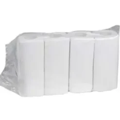 Køkkenrulle Neutral 2-lag Ø10.5cm L18mxB23cm Nyfiber Hvid - 8 pk x 4 rl x 75 ark/krt
