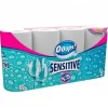 Køkkenrulle Ooops Sensitive 2-lags Ø10.6cm L10mxB22.7cm Nyfiber Hvid - 12 pk x 4 stk/krt