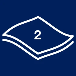 Køkkenrulle Tork 120269 Ekstra Plus K1 2-lag 15,4 meter - 24 ruller