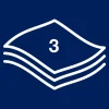Køkkenrulle - Tork 120305 Extra K1 - 3-lags - 122 m - 48 ruller