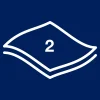 Køkkenrulle Tork 473498 Plus 2-lags K1 - 20 ruller