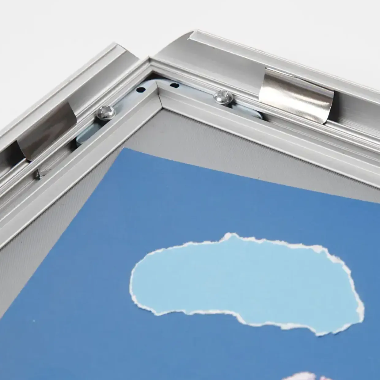 Klikramme A4 i aluminium