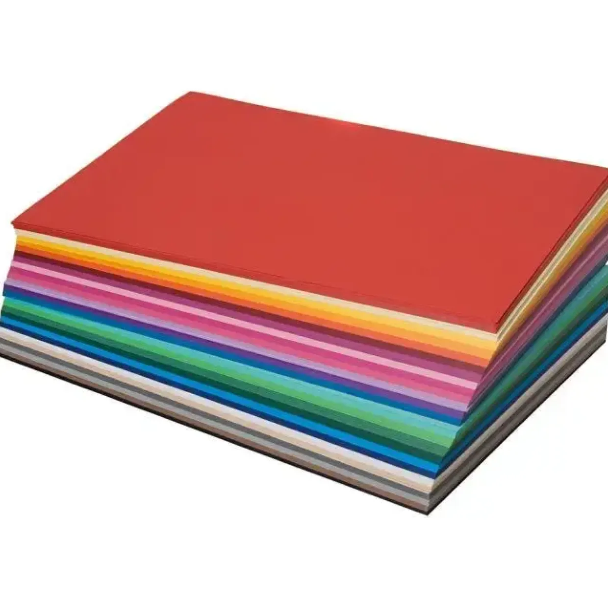 Klippepapir Tone-i-tone, A4, 130 g, 500 ark, 20x25 ass. ark