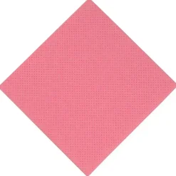 Klud 38x38cm rød PLA viskose perforeret uden mikroplast - 100 stk