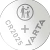 Knapcellebatteri, Varta, CR2025 pakke a 5 stk