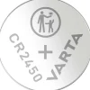 Knapcellebatteri, Varta, CR2450 pakke a 4 stk