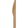 Kniv - Abena Gastro 16,5 cm - Brun birketræ/voks - Komposterbar - Enkeltindpakket - 400 stk