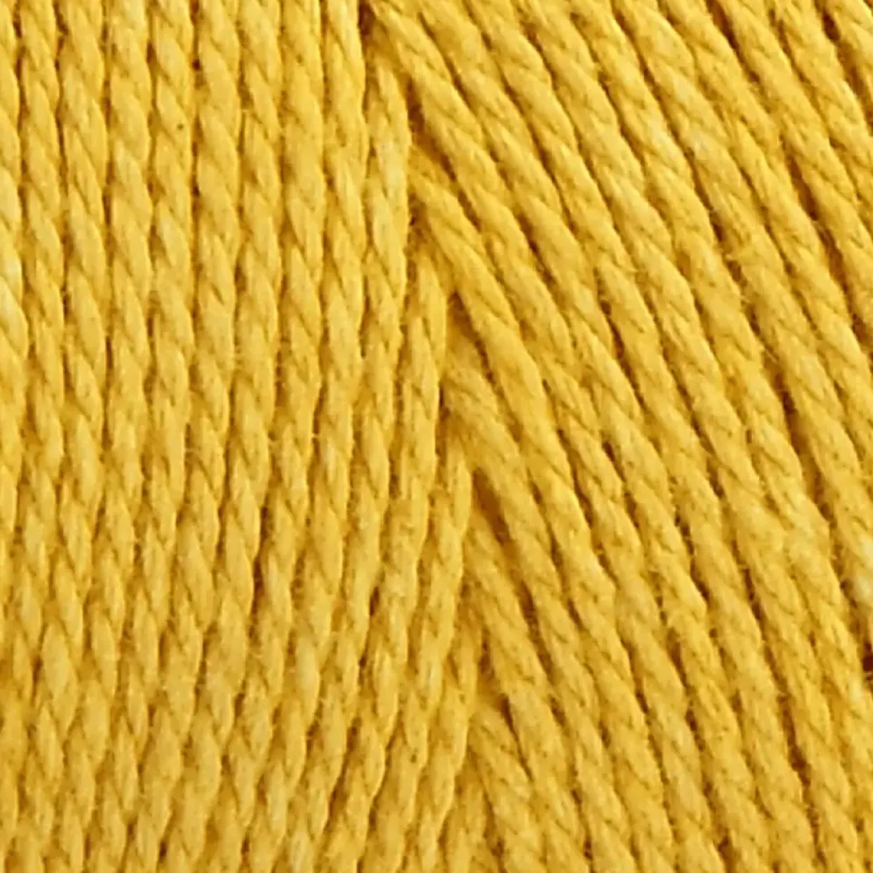 Knyttegarn, L: 315 m, tykkelse 1 mm, Tynd kvalitet 12/12, gul, 220 g/ 1 ngl.