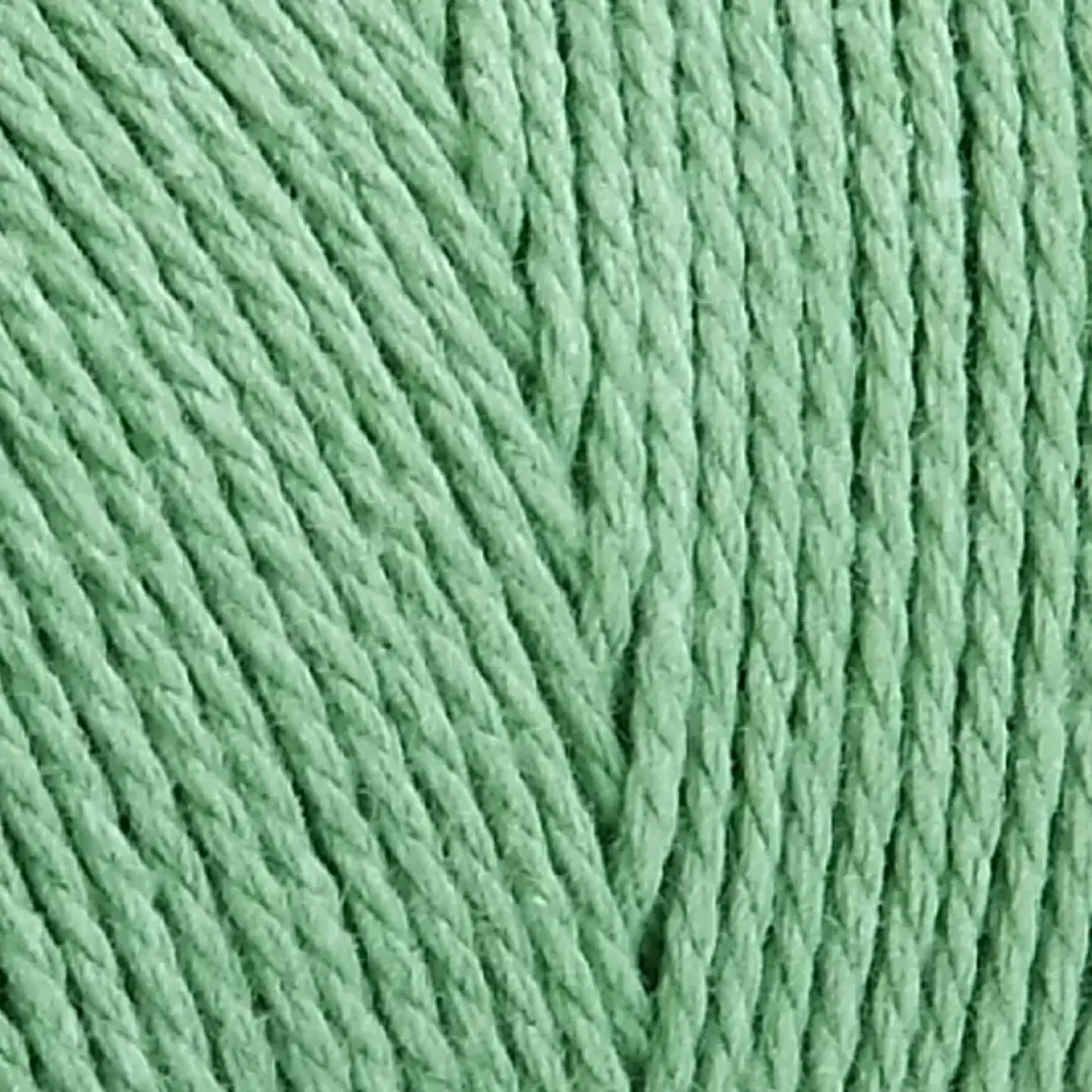 Knyttegarn, L: 315 m, tykkelse 1 mm, Tynd kvalitet 12/12, lys grøn, 220 g/ 1 ngl.