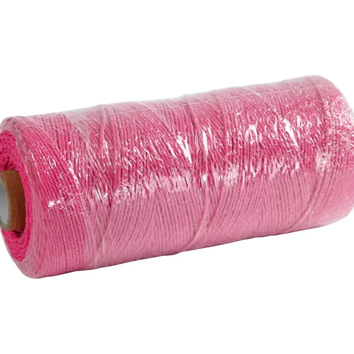 Knyttegarn, L: 315 m, tykkelse 1 mm, Tynd kvalitet 12/12, pink, 220 g/ 1 ngl.