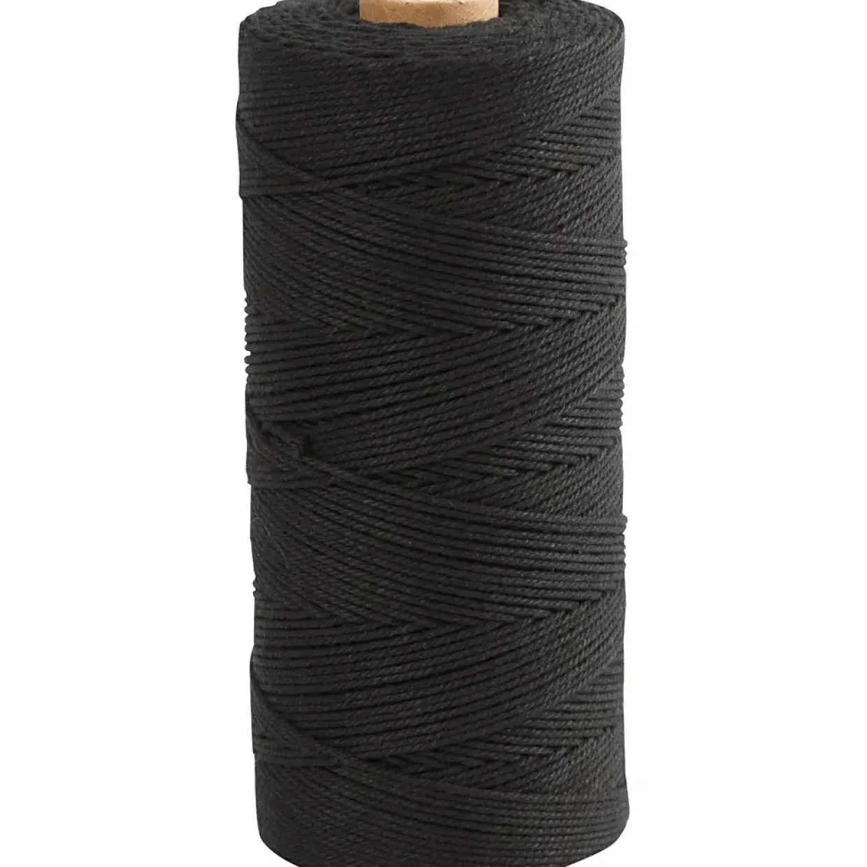 Knyttegarn - Sort - 1 mm - 320 m - 250 g