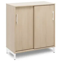 Kontorskab DNA, 800x890 mm, Eg/Hvid 2A4