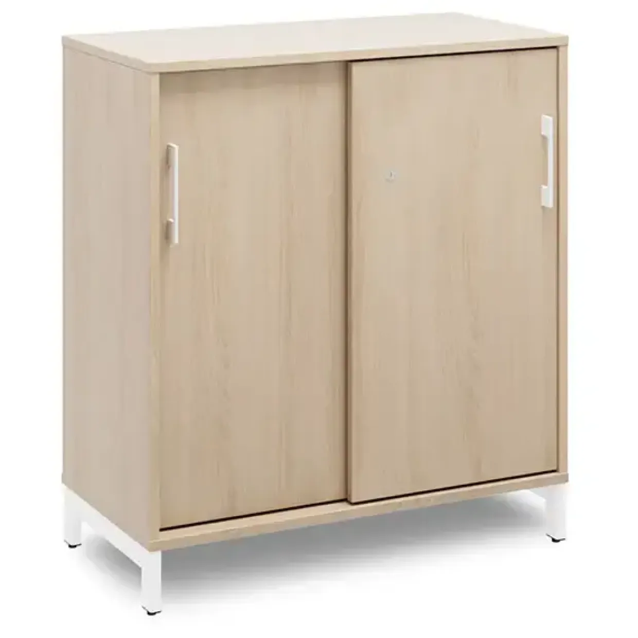 Kontorskab DNA, 800x890 mm, Eg/Hvid 2A4