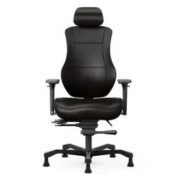Kontorstol - Coreza 24/7 - Sort Tekstil - Glides - Op til 150 kg