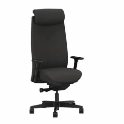 Kontorstol Savo XO Sort tekstil Sort fodkryds