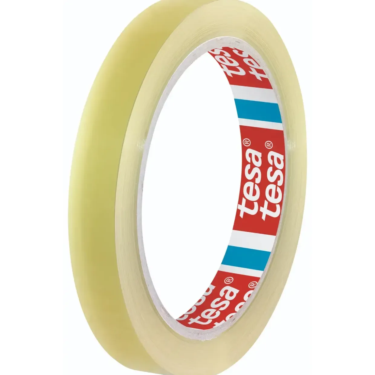 Kontortape transparent - 15 mm x 66 m - 10 stk