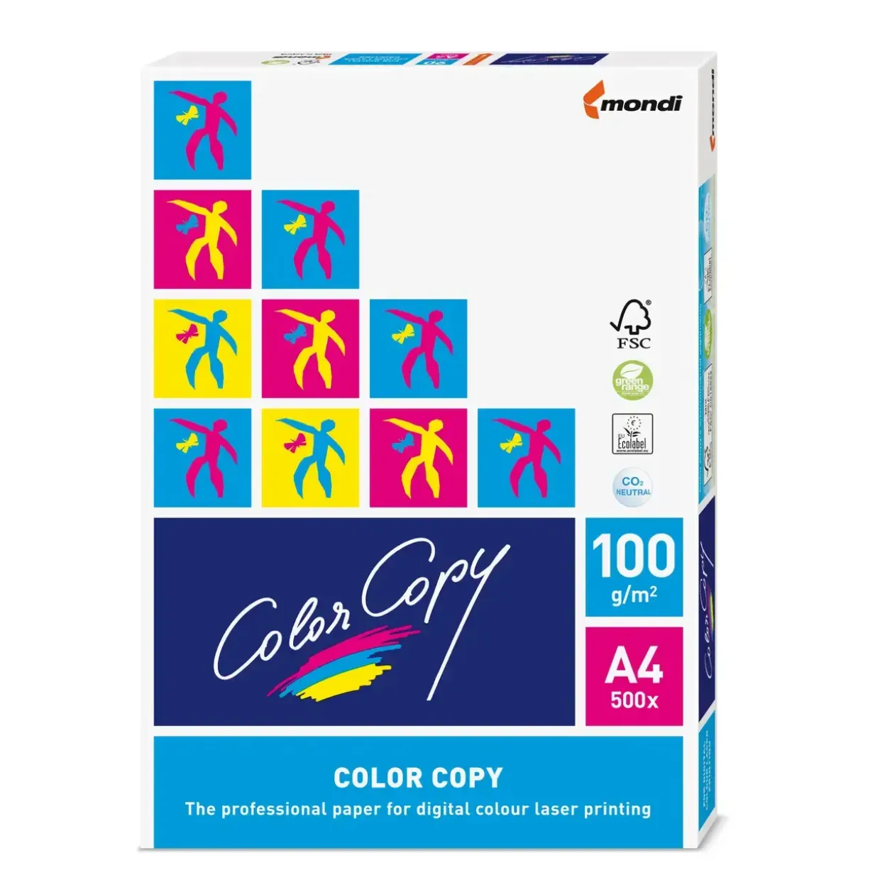 Kopipapir A4 ColorCopy 100g (500) pallet
