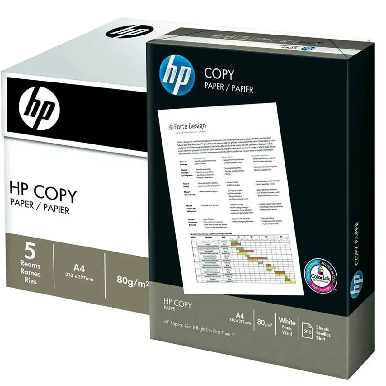 Kopipapir A4 - HP 80 gram - 500 ark