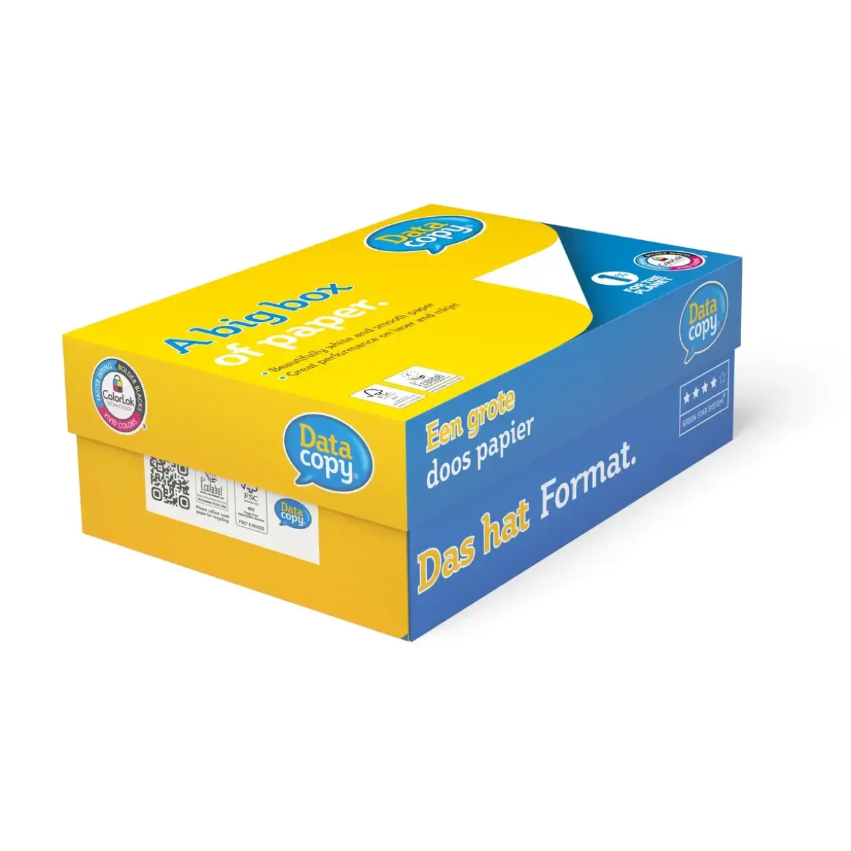 Kopipapir Data Copy 90g A3 500ark - 3 stk