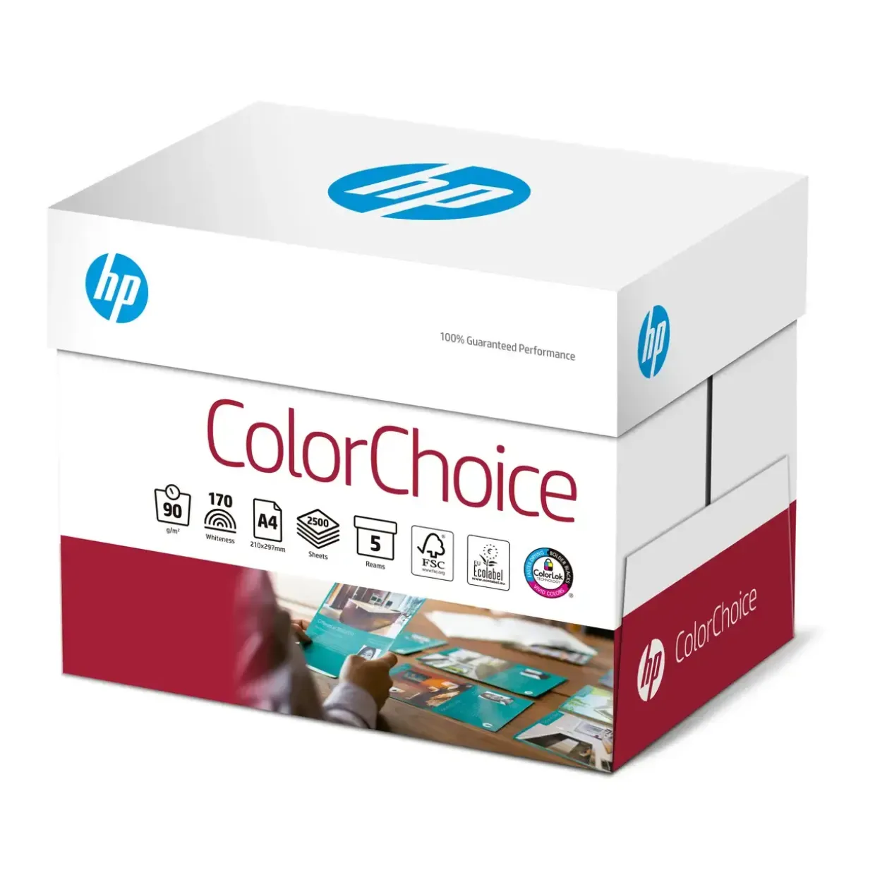 Kopipapir HP Color Choice A4 160g CHP754 250ark