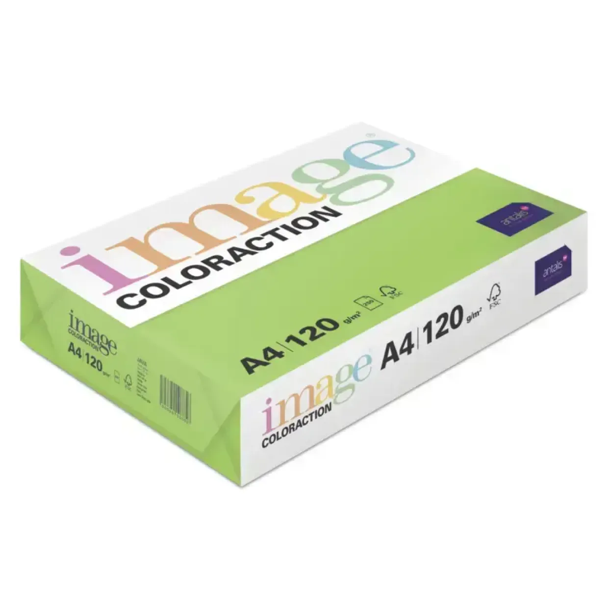 Kopipapir Image Coloraction A4 120g Java Mid Green 250ark/pkt