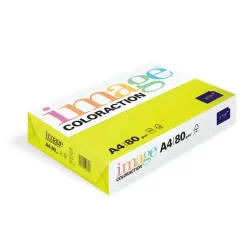 Kopipapir Image Coloraction A4 80g Neon Gul Ibiza NEOGB 500ark/pak