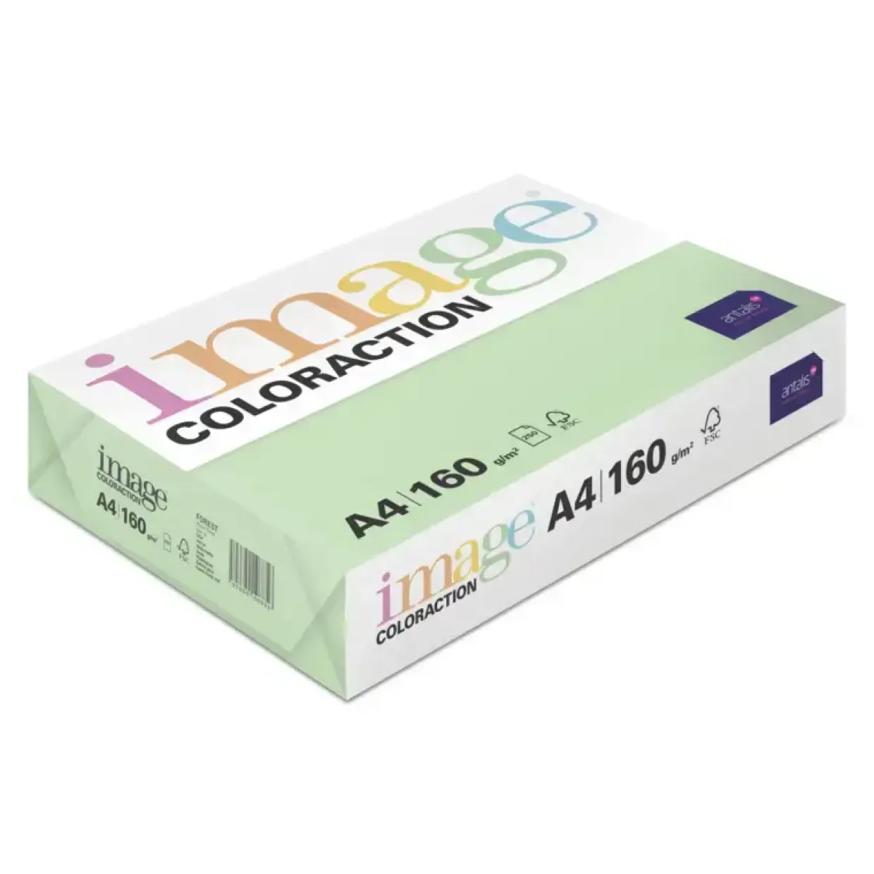 Kopipapir Image Coloraction A4 160g Forest Pastel Green 250ark/pkt
