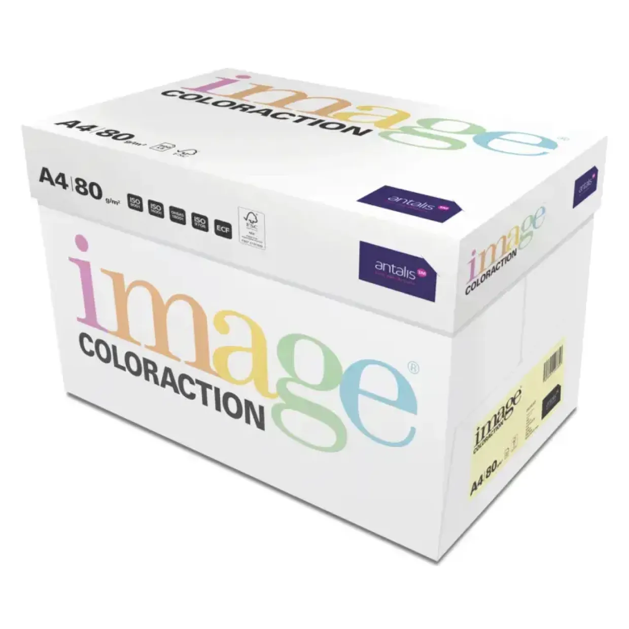 Kopipapir Image Coloraction A4 80g Desert Pale yellow 500ark/pkt
