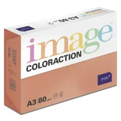 Kopipapir Image Coloraction A3 80g London Dark red 500ark/pkt