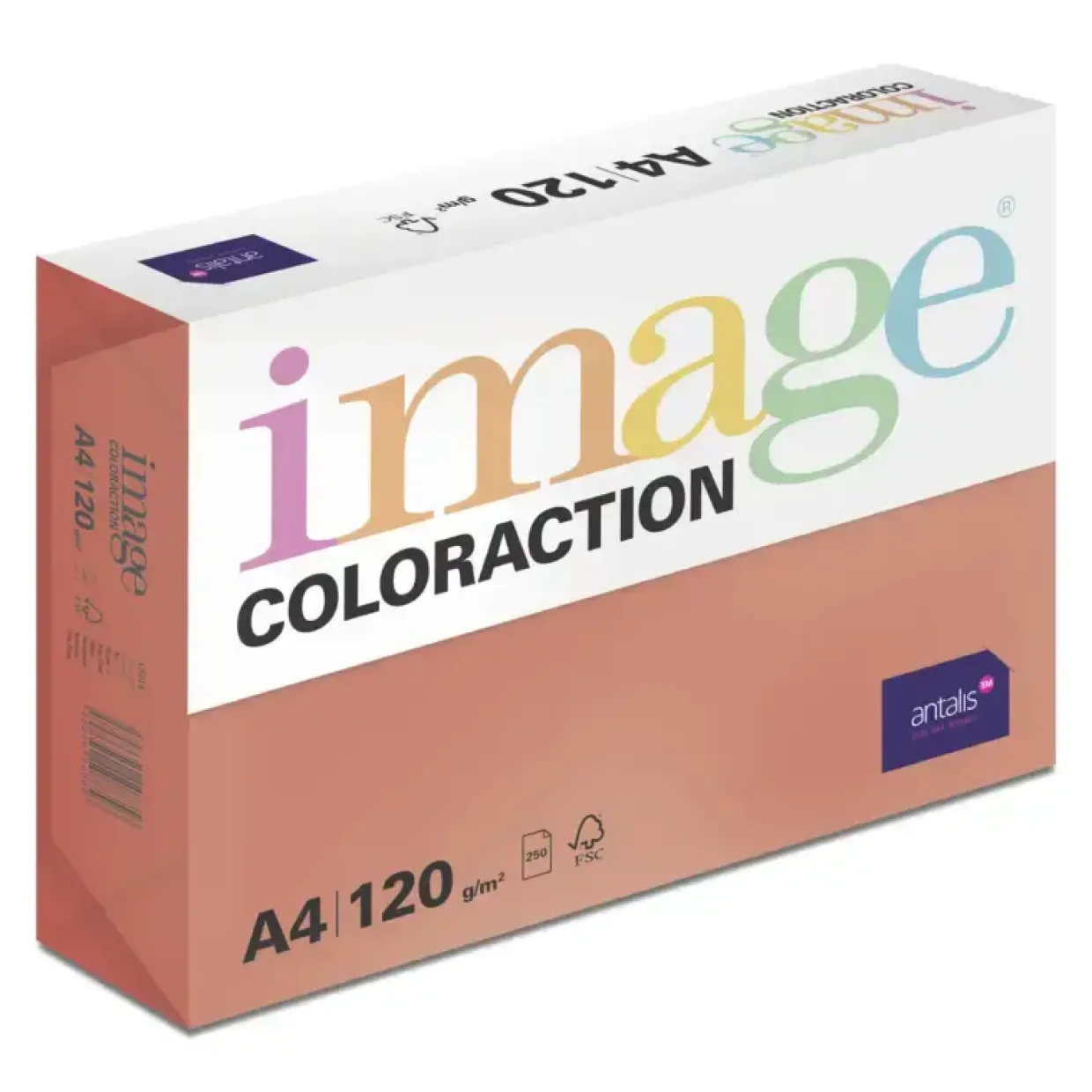 Kopipapir Image Coloraction A4 120g Chile Deep Red 250ark/pkt